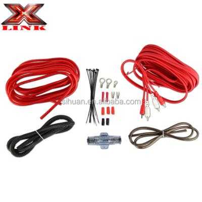 Kit de câblage du subwoofer de l'amplificateur audio de voiture CCA pour une performance optimale