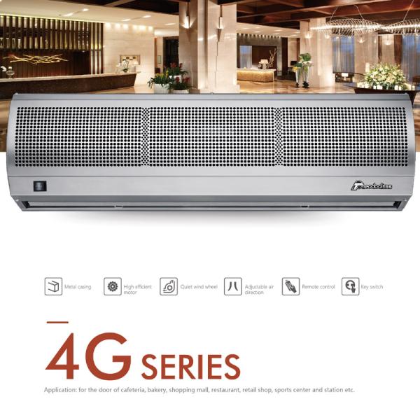 SS304 Cross Flow Air Curtain 900mm 1600m3/h for Commercial Doors