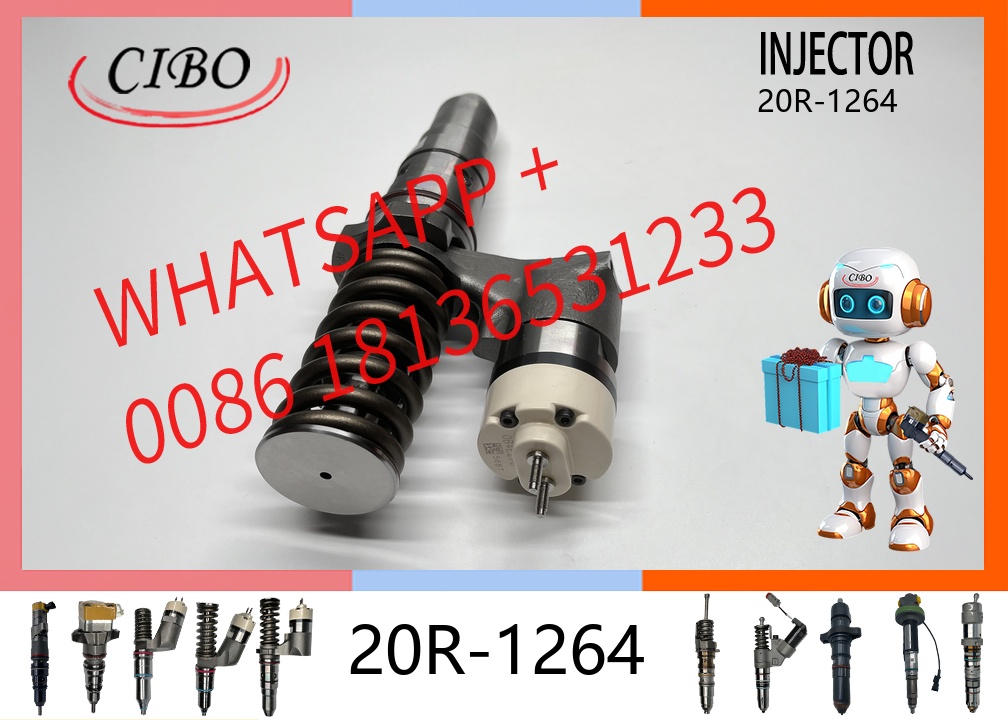 original 20R-1264 Common Rail Injector Assembly for 3512 3508B 3516B 3512B Diesel Engine Fuel Injector Generator Set GEN SET Replacement OEM 392-0200 3920200 original new injector
