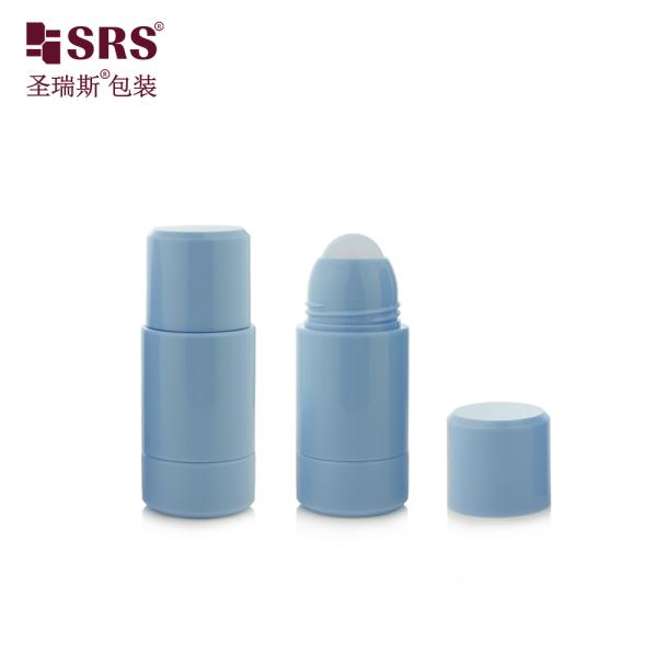 Refillable PP PCR Roll On Bottle 50ml 75ml Cosmetic Packaging