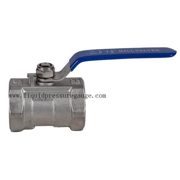 Stainless Steel 1 PC Instrument Manifold Valve 1-1/2 NPT Female To Female