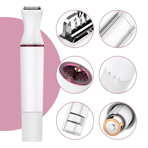 Home Use Nose Eyebrow Trimmer Razor Body Bikini Facial Electrical Hair Remover Device