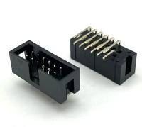 右角ボックスヘッダーコネクタ DIP PCB DC3 12ピンヘッダ 2.54mmピッチ