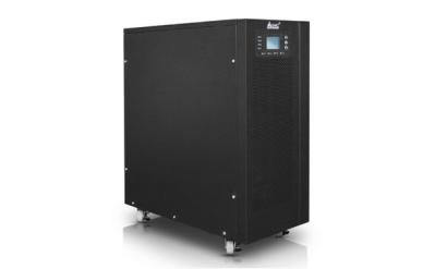 tipo em linha de alta frequência da montagem da torre de 6KVA UPS com escala de tensão de entrada larga