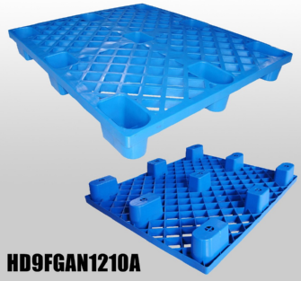 Cheap euro 9-feet nestable hdpe grid plastic pallet
