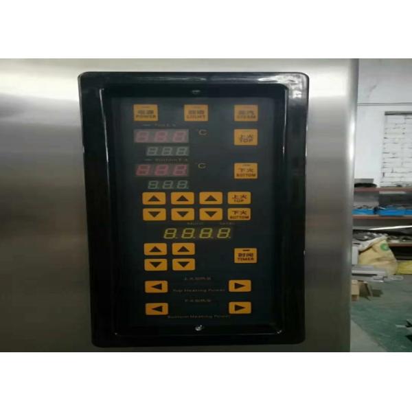 Multipurpose Bakery Deck Oven 3 Deck 9 Trays Electric Gas Stainless Steel