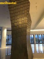 Produto de decoração em chapa de aço inoxidável com relevo cor de bronze de quatro pés