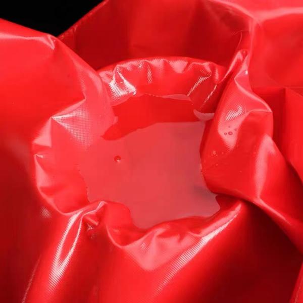 18 унций ПВХ виниловой брезент ПВХ снегоочиститель брезент с ремнями для строительства