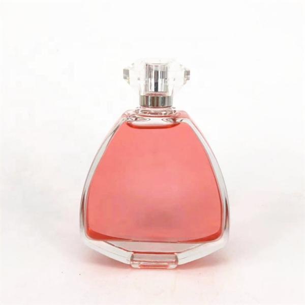 Creative Bayonet High Grade Crystal Glass Perfume Bottles 100ml Transparent Color