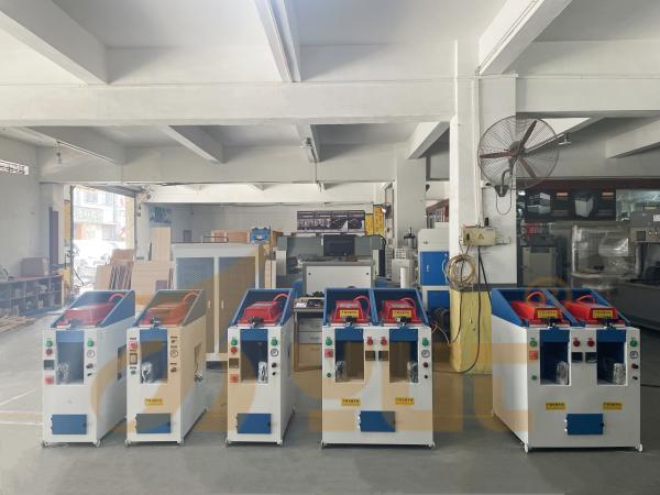Machines de pressage de semelles de chaussures manuelles pneumatiques