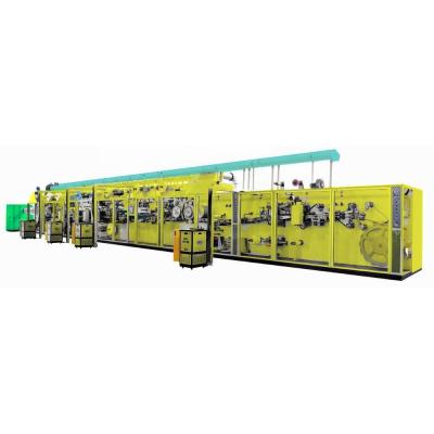 Linha de produção da almofada da máquina do guardanapo sanitário do elevado desempenho