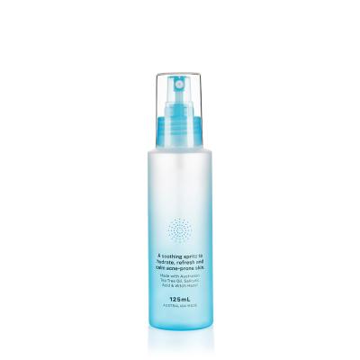 Portable 120ml Plastic Spray Bottles Matte Finish UV Screen Printing