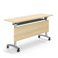 Bureau de formation pliable couleur érable Bureau de formation informatique étanche
