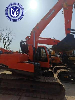 DX140 de design compacto Excavadora usada Doosan Redução de custos, controlo automatizado