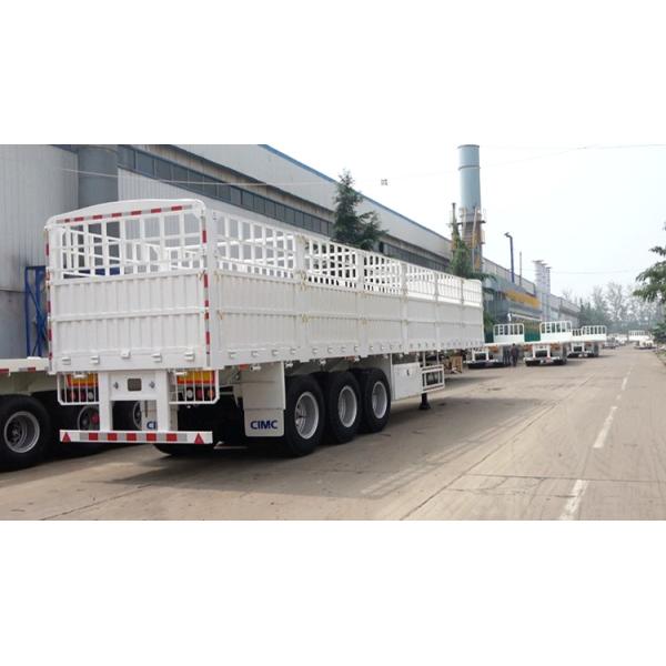 60 Ton Payload CIMC Livestock Cargo Fence Semi Trailer