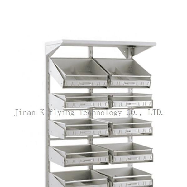 Шкаф медицинского шкафа нержавеющей стали H198cm регулируемый