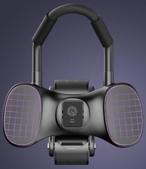 Healthy Abdominal Wheel Abdominal Muscle Trainer Two Wheel Elbow Support Roller Fitness Device Automatic Rebound