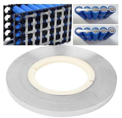0.15mm-0.2mm Thickness Pure Nickel Strip Nickel Tape Rolls 6mm-10mm Width