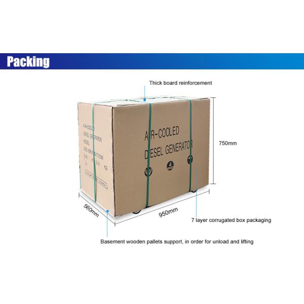 6 Kva Open Type Small Silent Diesel Generator Portable Low Fuel Consumption