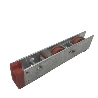 Custom Nylon Aluminium Sliding Door Rollers Wheel And Tracks 100kg 30mm