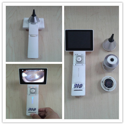 Lcd контролирует офтальмоскоп Otoscope цифров видео- для клинического осмотра человеческого тела