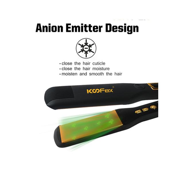 Раскручивателя волос утюга турмалина подогрев керамического плоского многофункциональный быстрый