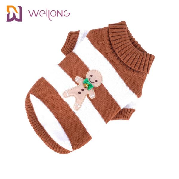 Мягким сгущать теплым связанный щенком прыгун крутящей шеи собаки прыгуна BSCI