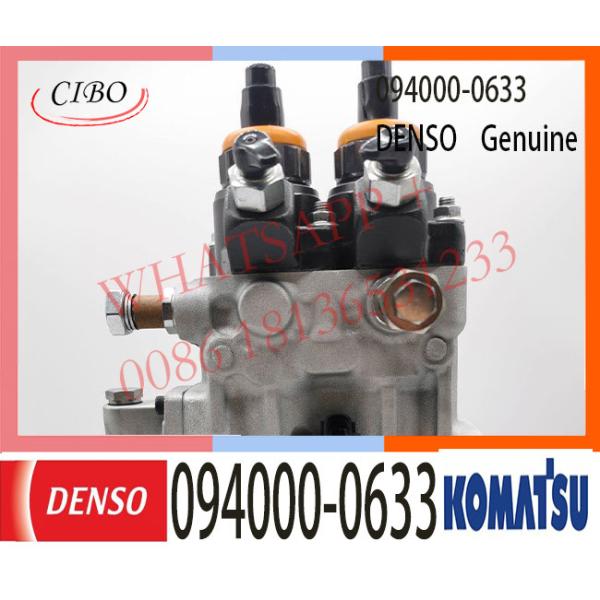 094000-0633 DENSO Diesel SAA6D140E Engine Fuel HP0 pump 094000-0633 6219-71-1201 for Denso Komatsu PC2000-8 WA900