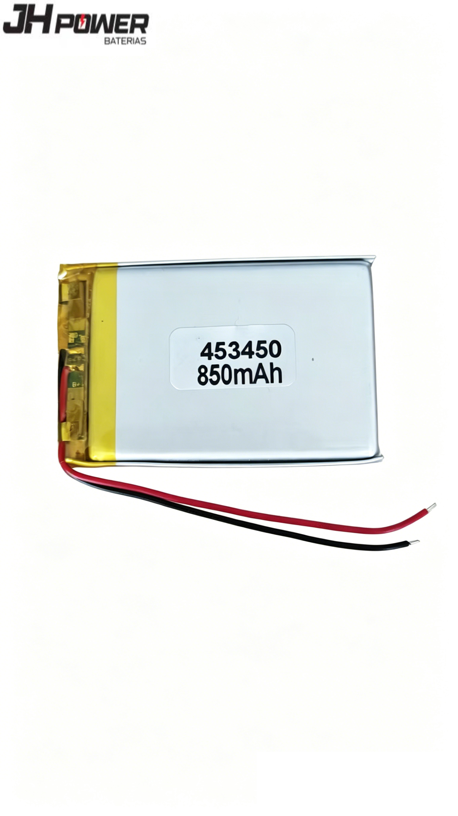 Durable 3.7 Volt 850mAh Rechargeable Lithium Polymer Battery for Electronic Devices