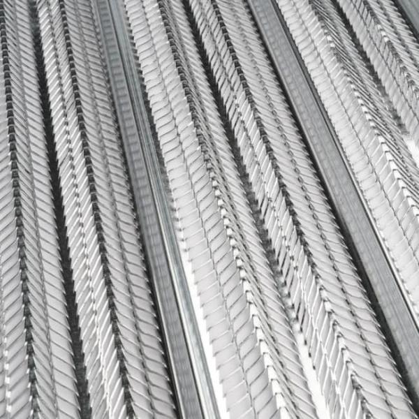Self Furring High Rib Lath Mesh 3.4lbs Load Bearing Panel For Wall Plastering