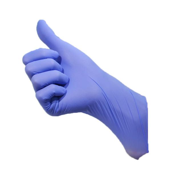 Nitrile Examination Gloves    examination latex gloves Medical Nitrile Sky blue thicken Disposable Gloves