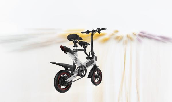 Family Folding Travel Bike 15 Degrees Climbing Ability Short Charging Time