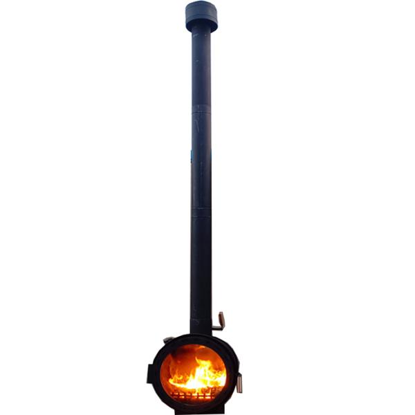 60cm 90cm Indoor Suspended Wood Burning Fire Pits Stove Fireplace High Temper Resistant