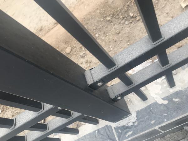 Spear Top Metal Fencing | Steel Picket | China Metal Fence Supplier 1800mm*2400mm width tubular steel garrison fence