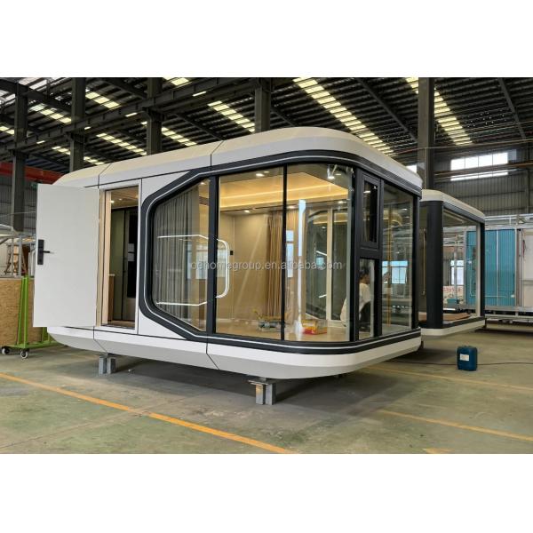 Luxury 20ft Modern Shipping Container House Small Residential Prefab Steel Structure For Hotels Villas Apartment Space