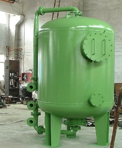 Filtro mecánico de cáscara de nuez