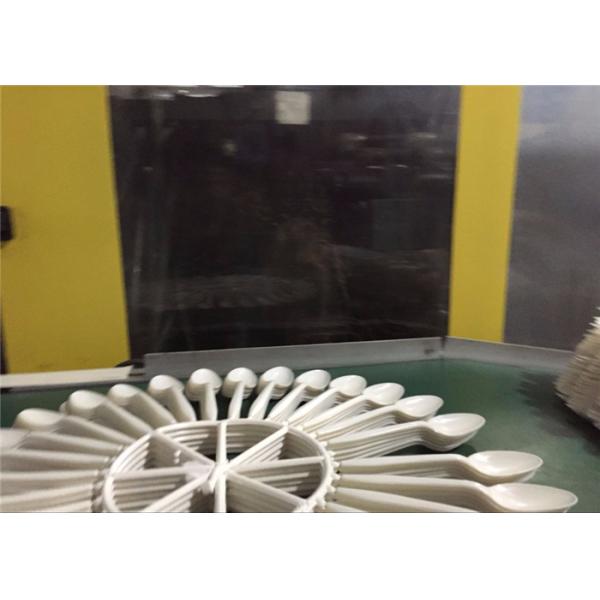 Automated Servo Motor Injection Molding Machine For Plastic Spoon Making