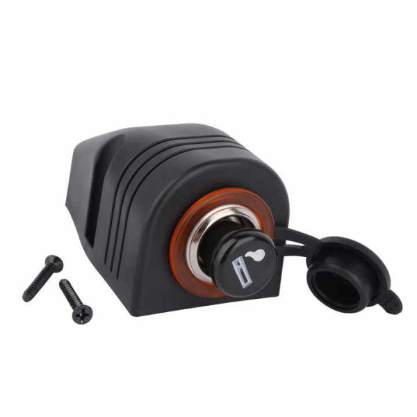 Universal 12V 24V Cigarette Lighter Socket Replacement Car Ship RV Boat Premium Charging