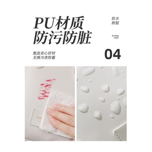 MAKEUP BAG 2023 Новый портативный большой вместимости водонепроницаемый путешественный портативный туалетные принадлежности и складские сумки для ухода за кожей