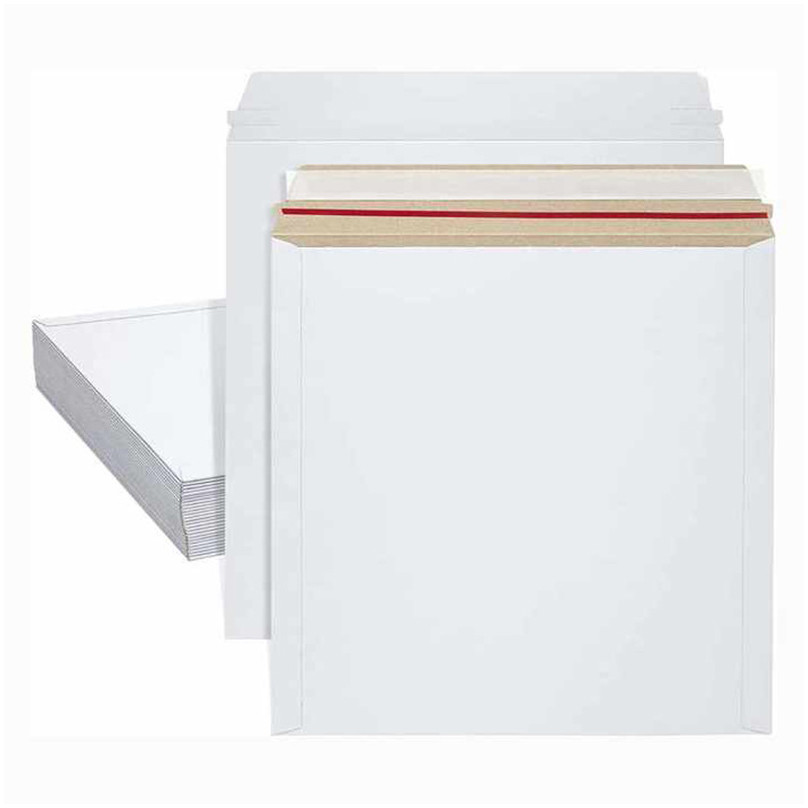 Biodegradable Paper Pouch Biodegradable Paper Pouch with Adhesive Seal Strip and Custom Logo Printing for Sustainable Shipping