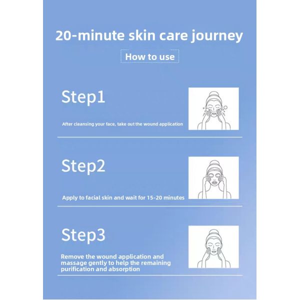 Unscented Medical Repair Mask Postoperative Repair Acne Allergy Moisturizing