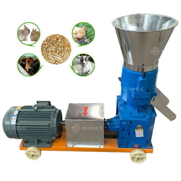 Small Farm Poultry Feed Processing Machinery with Adjustable Pellet Size 1050