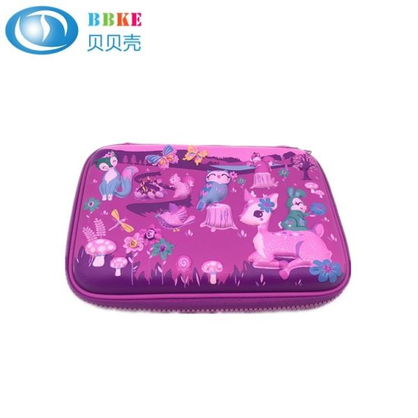 O plutônio colorido impermeável feito sob encomenda cobre EVA Pencil Case No Handle 220x150x40mm