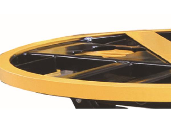 A mola ergonômica da série do SP atuou o carregador nivelado a capacidade de gerencio 5000Kg-2000Kg da tabela de elevador da plataforma da tabela de 360 graus