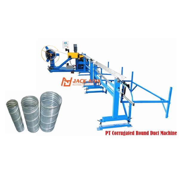 Spiral Corrugated Post Tensioning Duct Machine | PT Tube Former for Prestressed Concrete