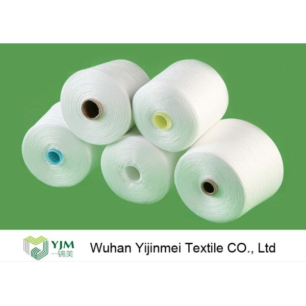 TFO 20s/2 20/3 Z Twist Yarn Raw White 100% Spun Polyester Yarn Eco - Friendly