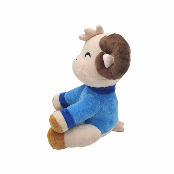 Children'S 30cm PP Cotton Filling Cute Lamb Plush Toys Sleeping Pillow