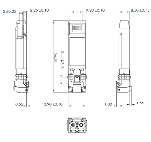 Huawei Compatible SFP28 Modules 25GB Fiber Optic Transceiver