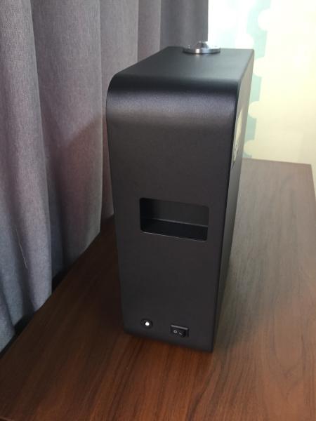 2000CBM Black Home Commercial Aroma Diffuser Machine with Strength Pump , DC12V HVAC Electric Fragrance Dispenser