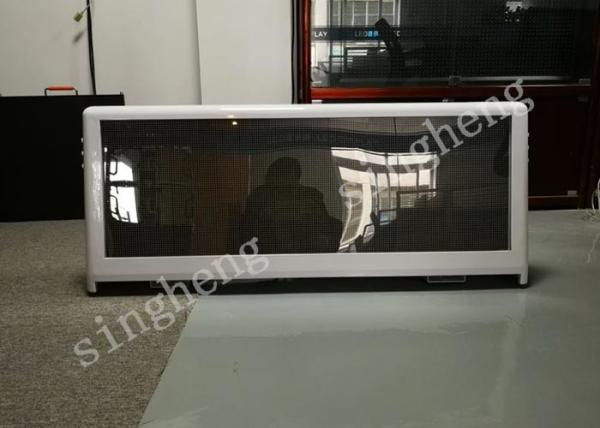 Durable Outdoor Taxi Top Pixel Pitch 5mm Led Taxi Rooftop For Video Advertising